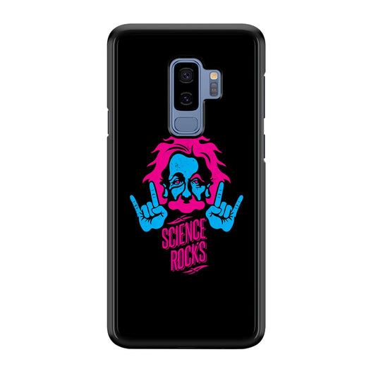 Albert Einstein Science Rocks Samsung Galaxy S9 Plus Case
