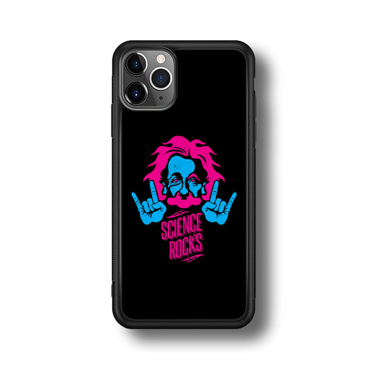 Albert Einstein Science Rocks iPhone 11 Pro Max Case