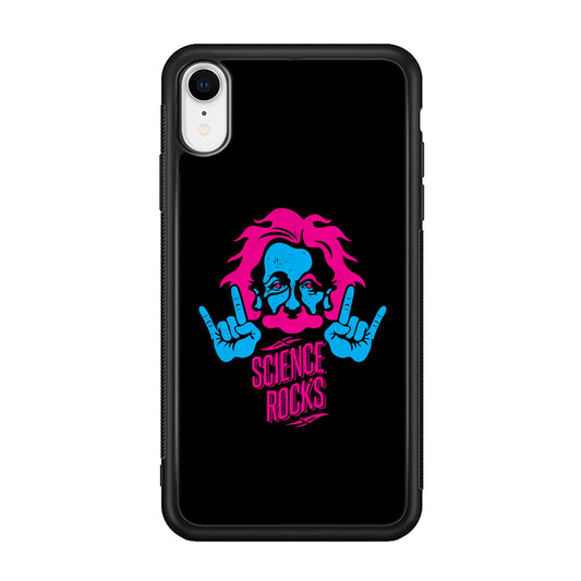 Albert Einstein Science Rocks iPhone XR Case