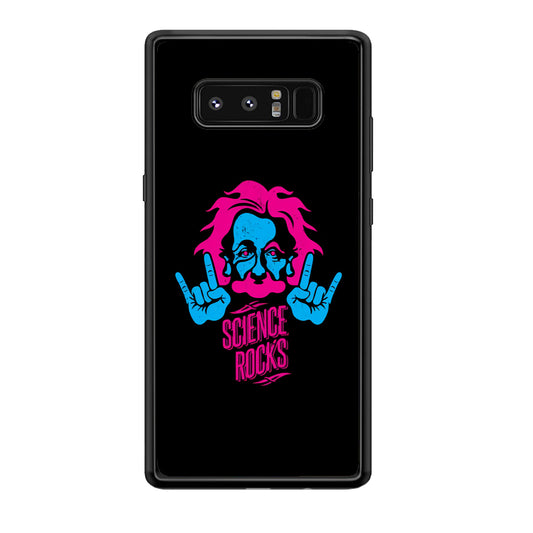 Albert Einstein Science Rocks Samsung Galaxy Note 8 Case