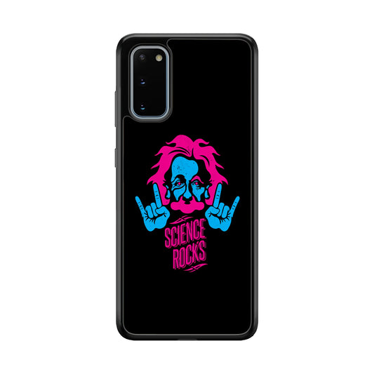 Albert Einstein Science Rocks Samsung Galaxy S20 Case