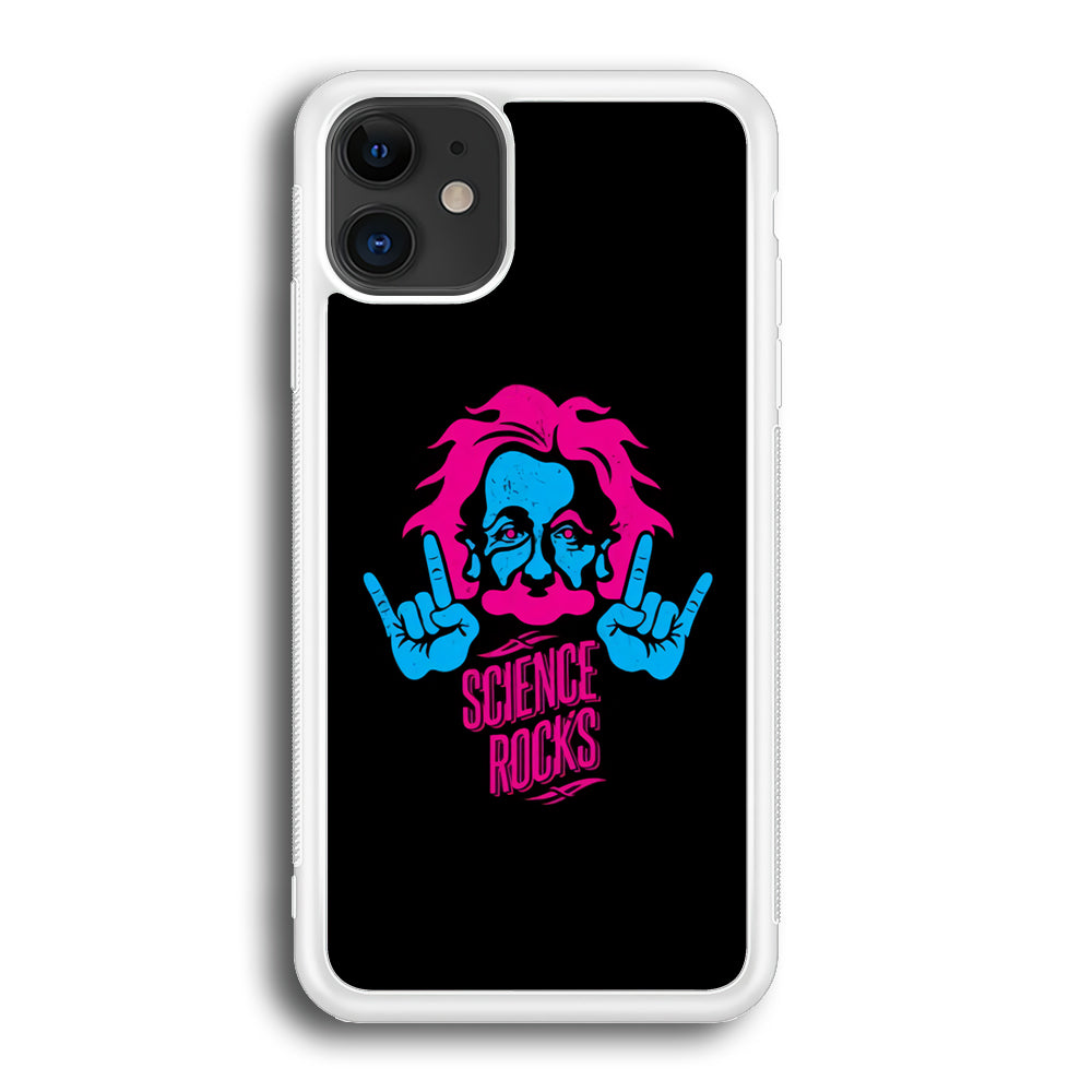 Albert Einstein Science Rocks iPhone 12 Case