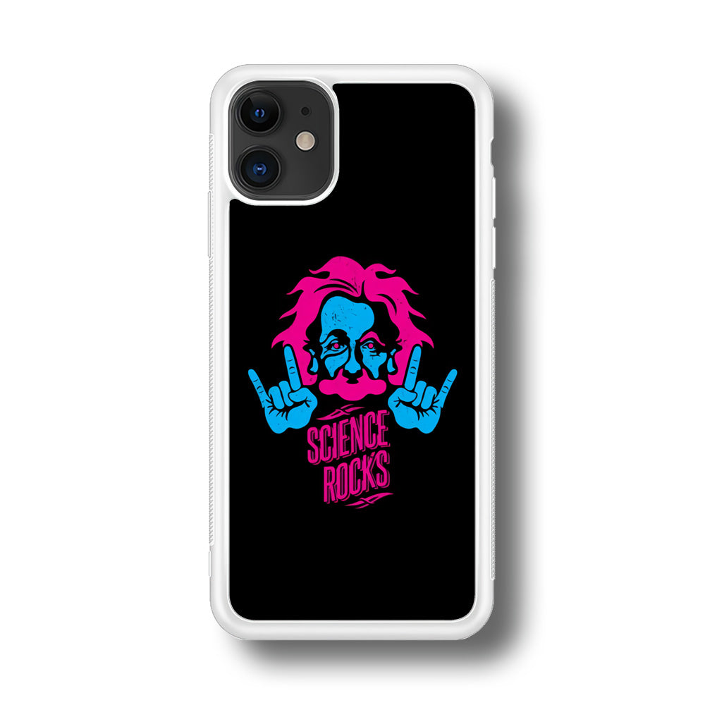 Albert Einstein Science Rocks iPhone 11 Case