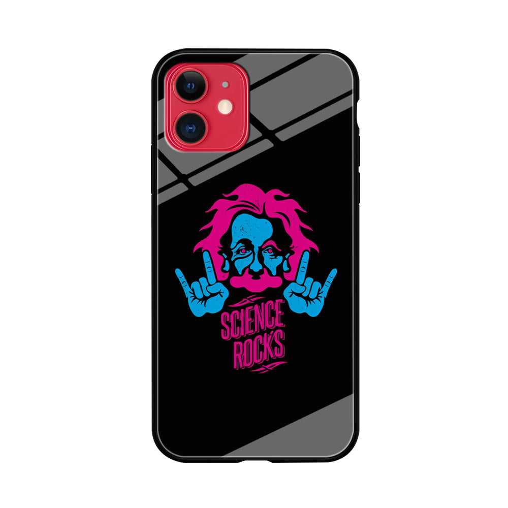 Albert Einstein Science Rocks iPhone 11 Case