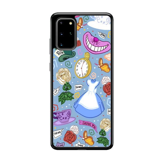 Alice In Wonderland Party's Attribute Samsung Galaxy S20 Plus Case