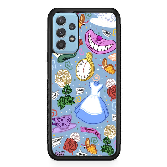 Alice In Wonderland Party's Attribute Samsung Galaxy A72 Case