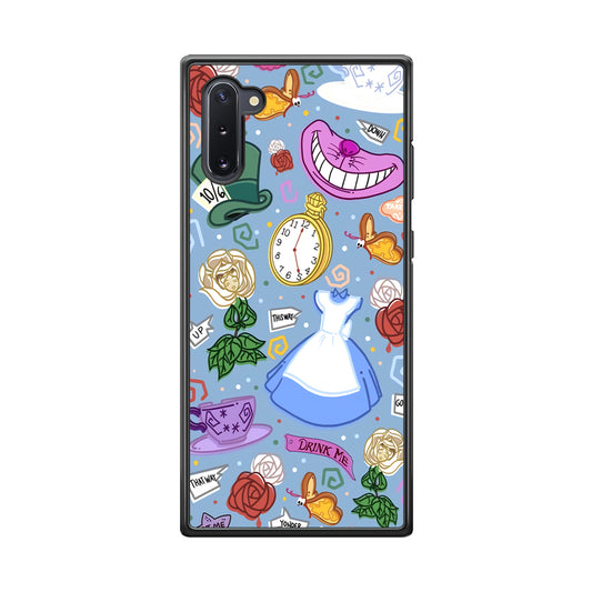 Alice In Wonderland Party's Attribute Samsung Galaxy Note 10 Case