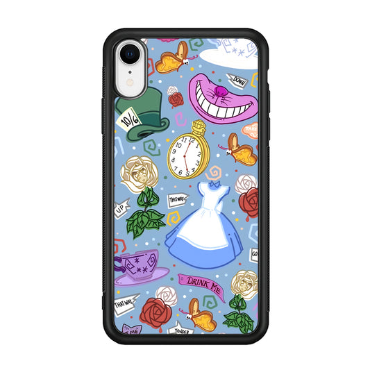 Alice In Wonderland Party's Attribute iPhone XR Case