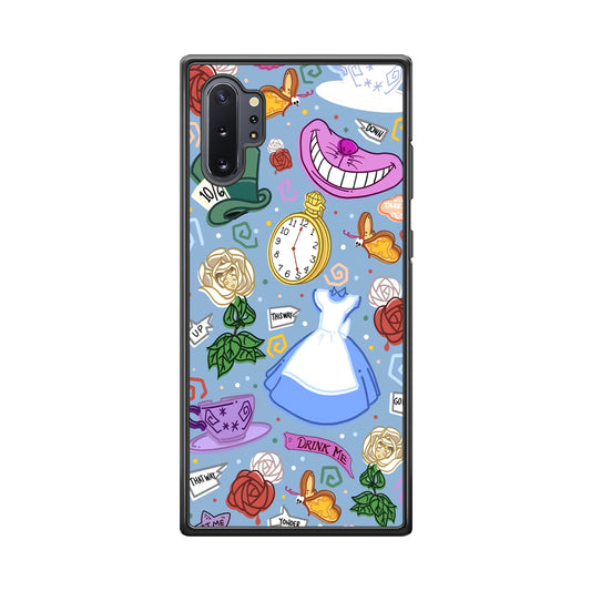 Alice In Wonderland Party's Attribute Samsung Galaxy Note 10 Plus Case