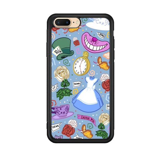 Alice In Wonderland Party's Attribute iPhone 8 Plus Case