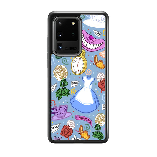Alice In Wonderland Party's Attribute Samsung Galaxy S20 Ultra Case