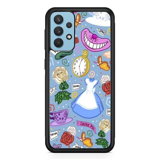 Alice In Wonderland Party's Attribute Samsung Galaxy A32 Case