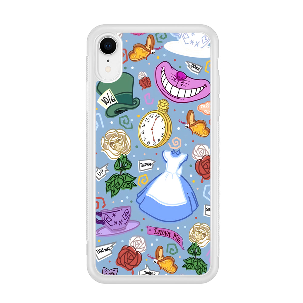 Alice In Wonderland Party's Attribute iPhone XR Case