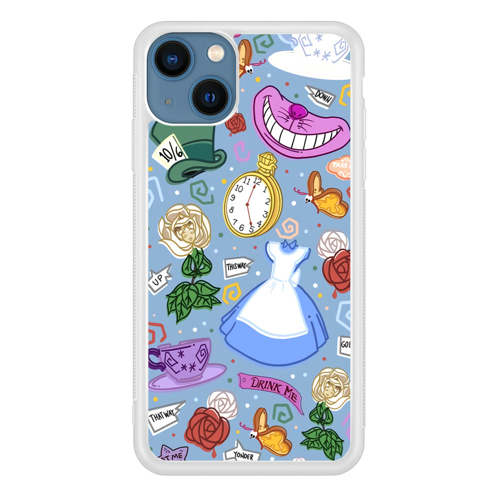 Alice In Wonderland Party's Attribute iPhone 13 Case