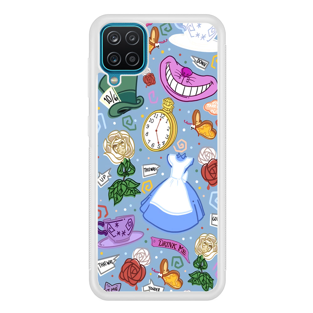 Alice In Wonderland Party's Attribute Samsung Galaxy A12 Case