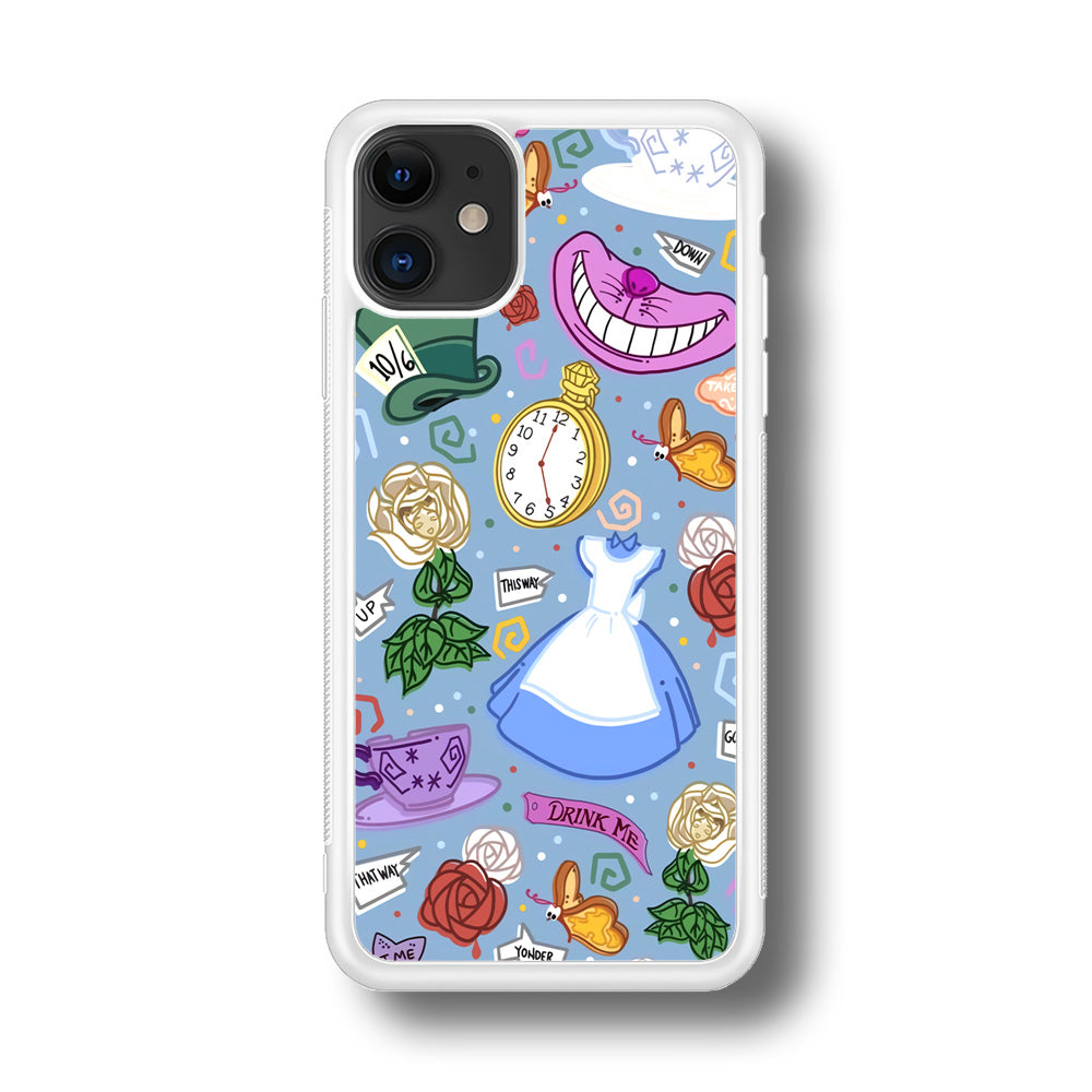 Alice In Wonderland Party's Attribute iPhone 11 Case