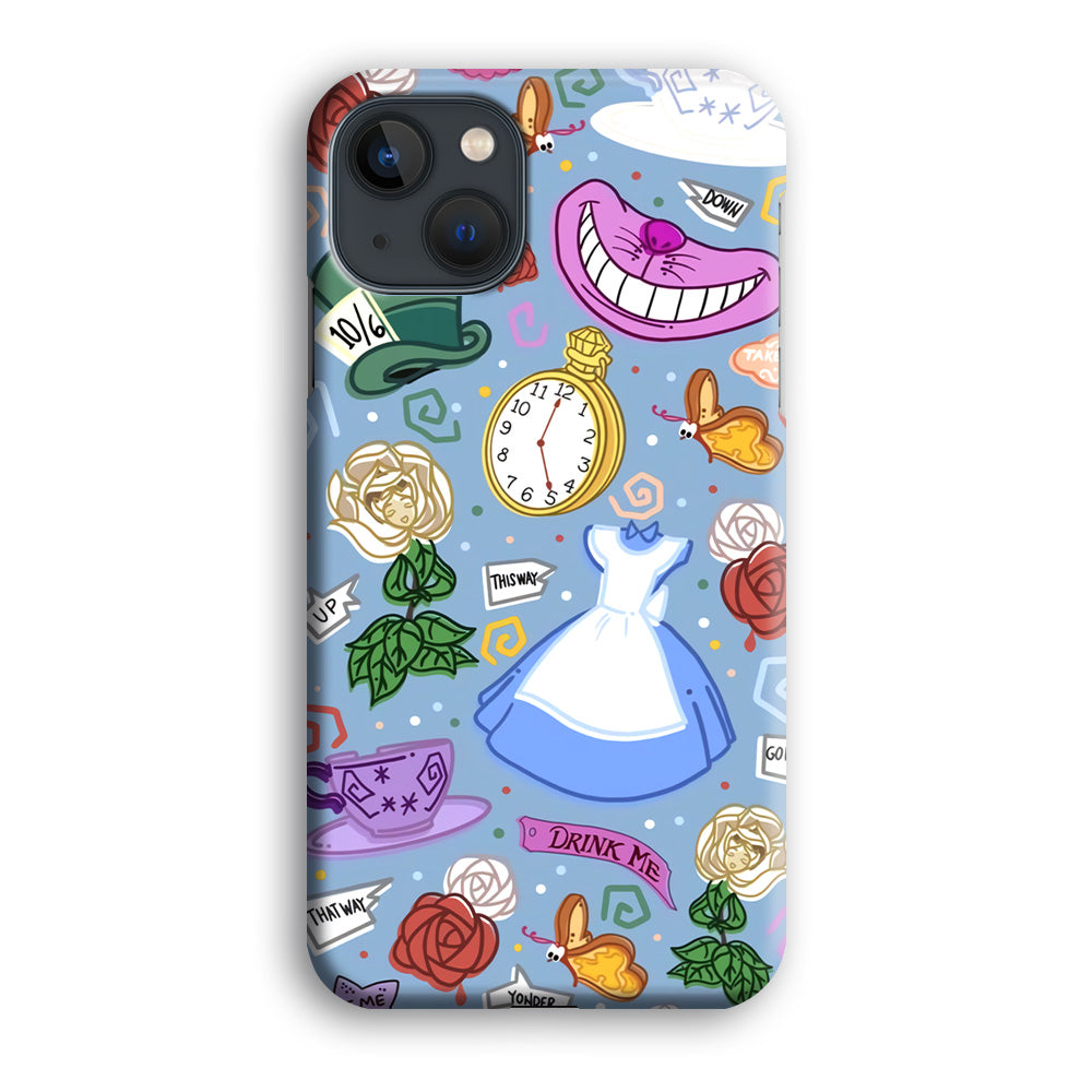 Alice In Wonderland Party's Attribute iPhone 13 Case