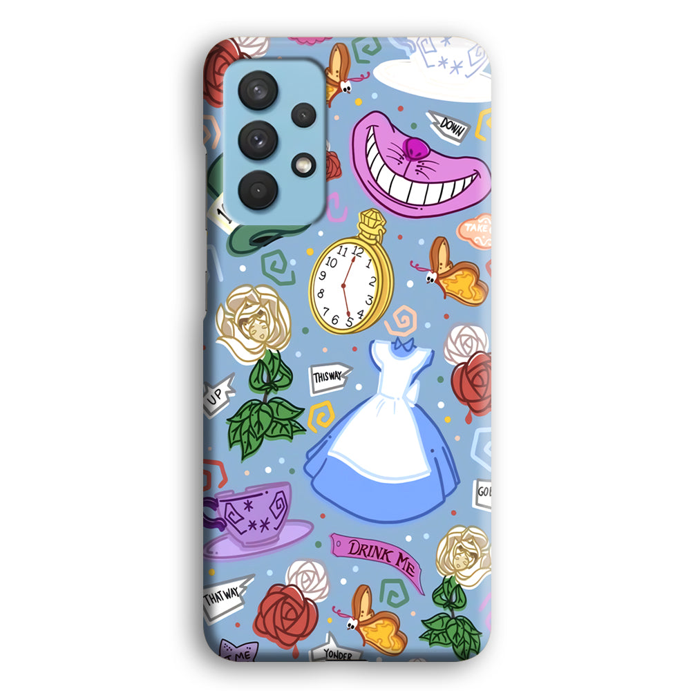 Alice In Wonderland Party's Attribute Samsung Galaxy A32 Case