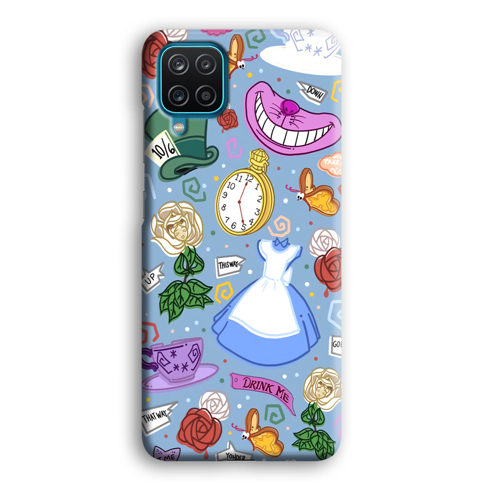 Alice In Wonderland Party's Attribute Samsung Galaxy A12 Case