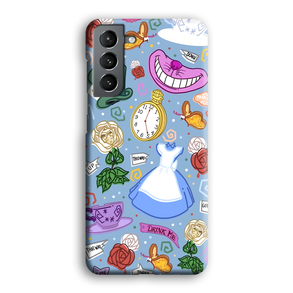 Alice In Wonderland Party's Attribute Samsung Galaxy S21 Case