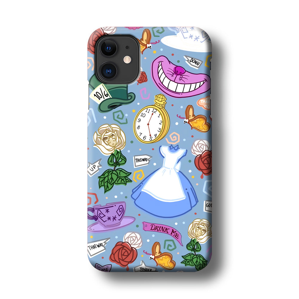 Alice In Wonderland Party's Attribute iPhone 11 Case