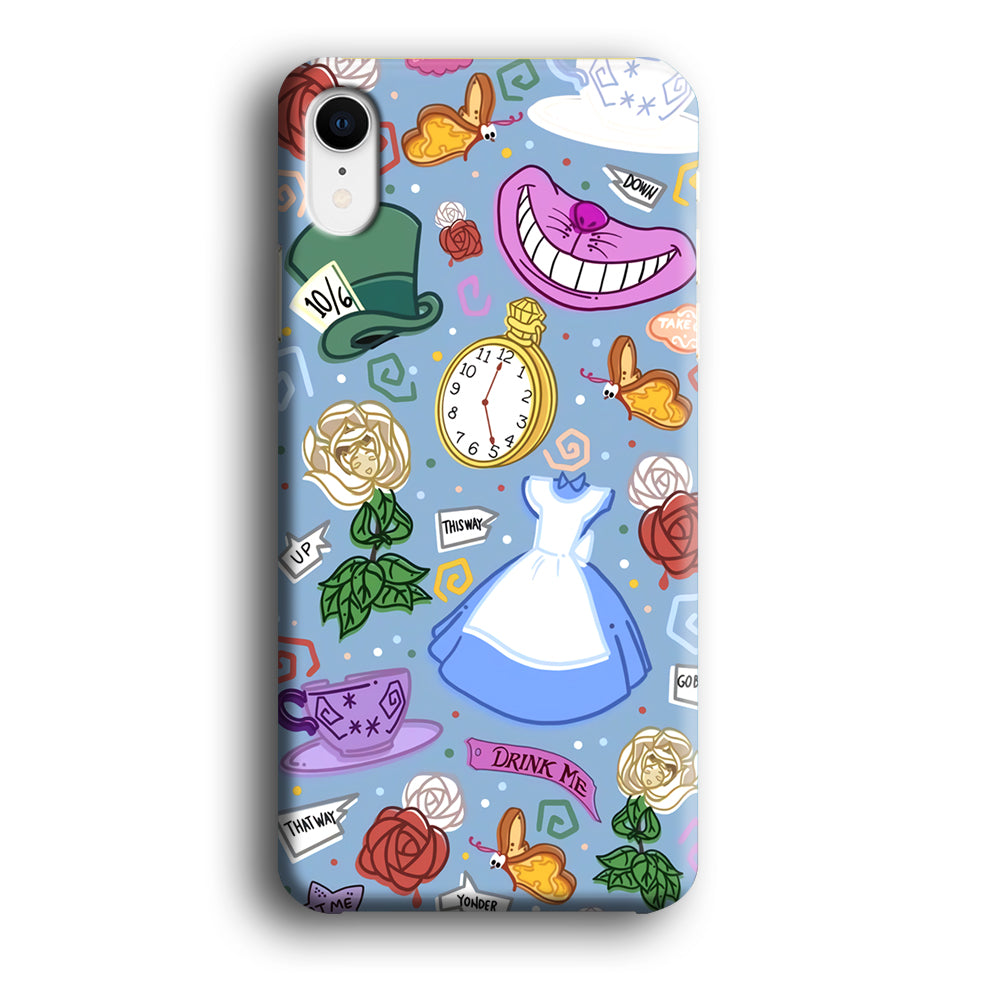 Alice In Wonderland Party's Attribute iPhone XR Case