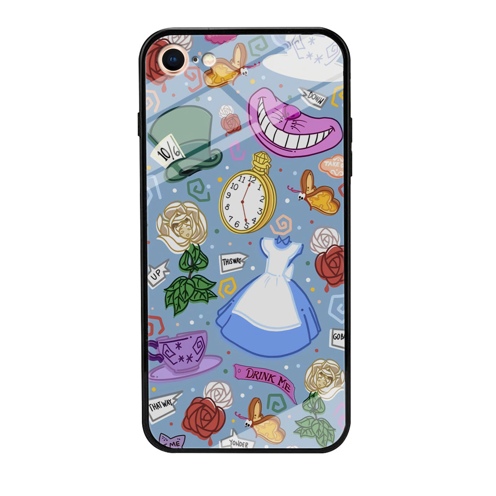 Alice In Wonderland Party's Attribute iPhone 7 Case