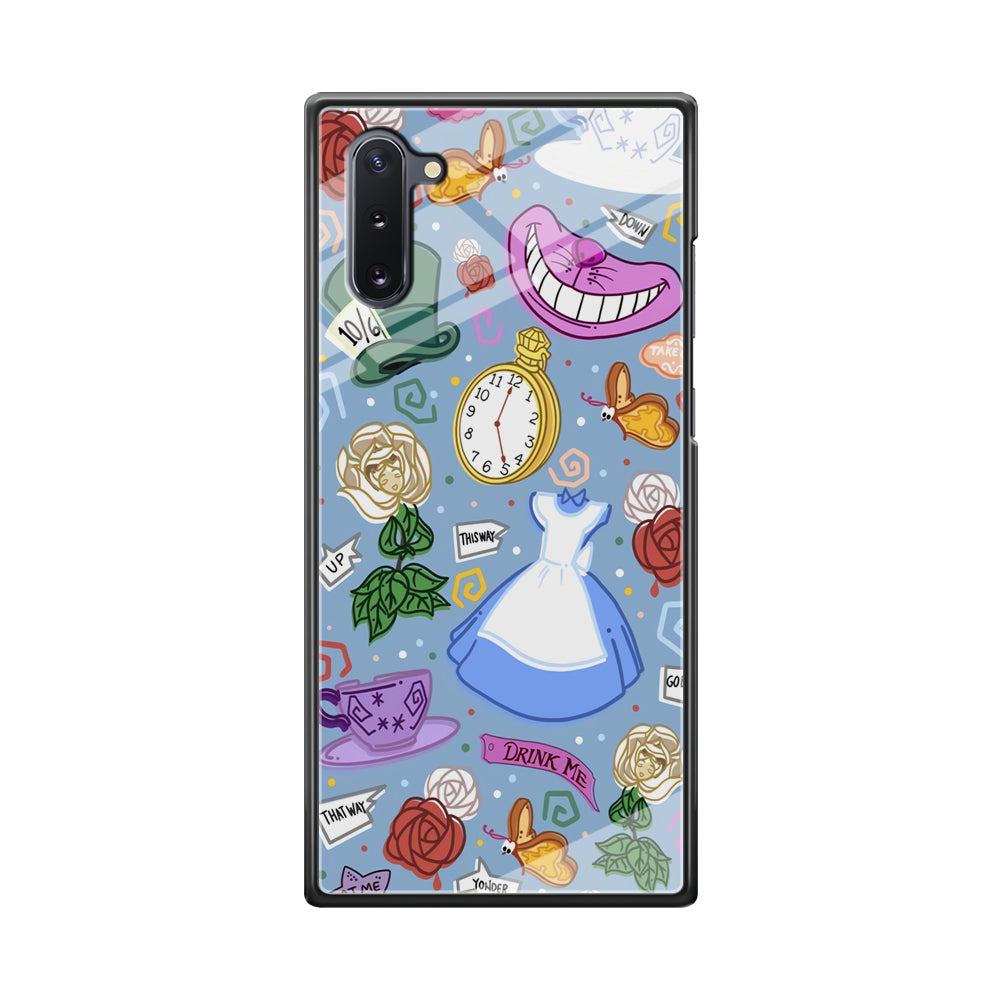 Alice In Wonderland Party's Attribute Samsung Galaxy Note 10 Case