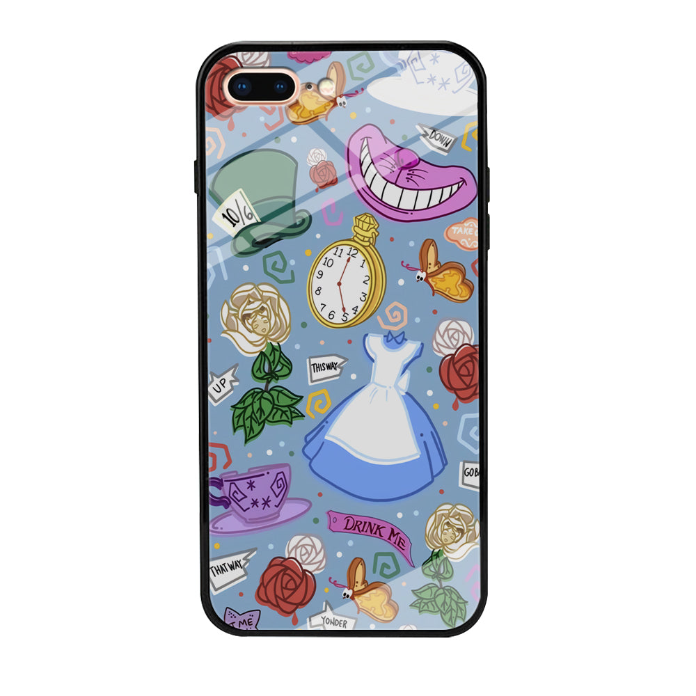 Alice In Wonderland Party's Attribute iPhone 8 Plus Case