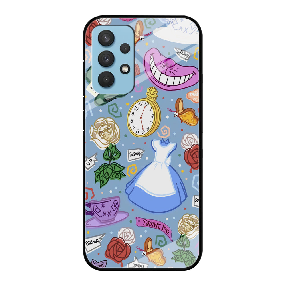 Alice In Wonderland Party's Attribute Samsung Galaxy A32 Case