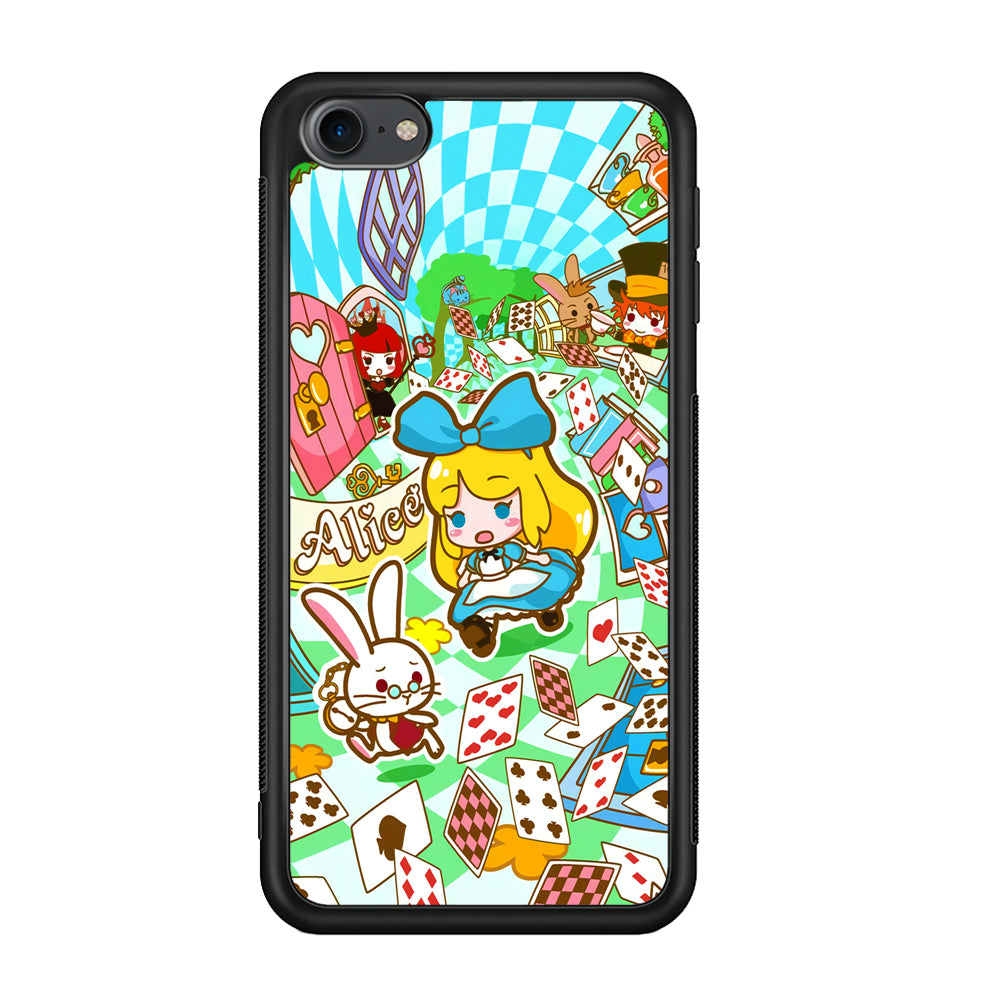 Alice In Wonderland Play Card iPod Touch 6 Case - Carneyforia
