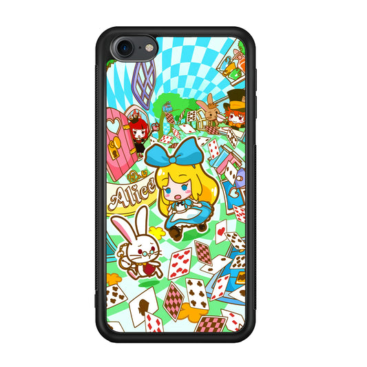 Alice In Wonderland Play Card iPod Touch 6 Case - Carneyforia