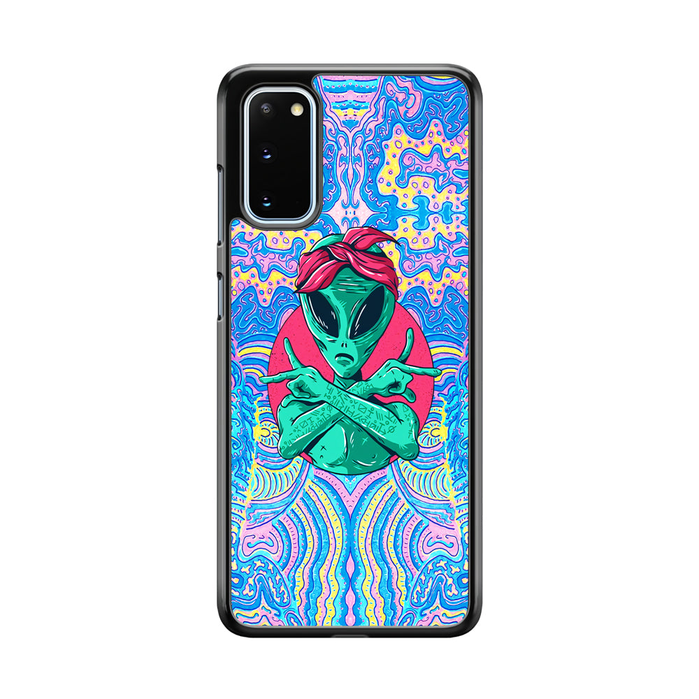 Alien Gangsta Rhythm Samsung Galaxy S20 Case