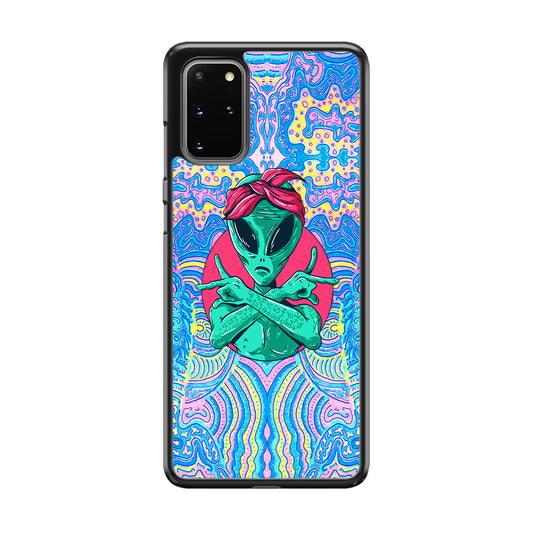 Alien Gangsta Rhythm Samsung Galaxy S20 Plus Case