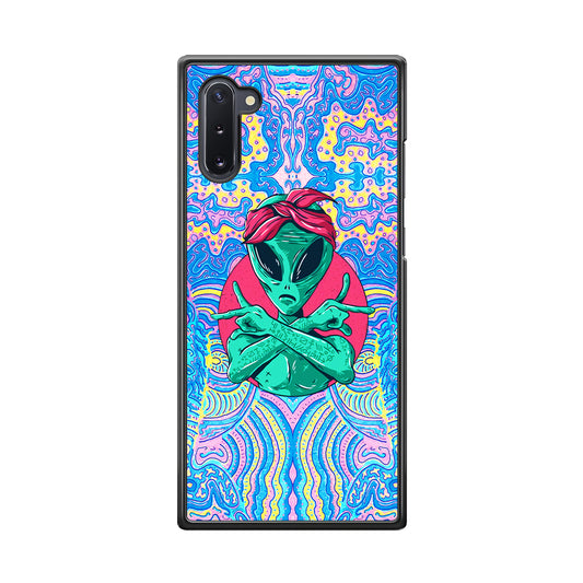 Alien Gangsta Rhythm Samsung Galaxy Note 10 Case