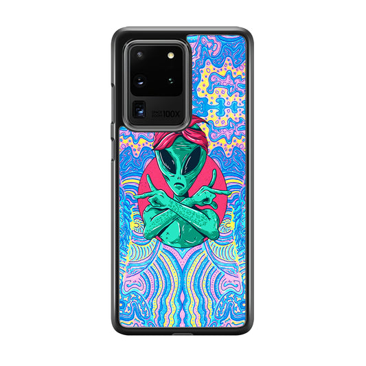 Alien Gangsta Rhythm Samsung Galaxy S20 Ultra Case