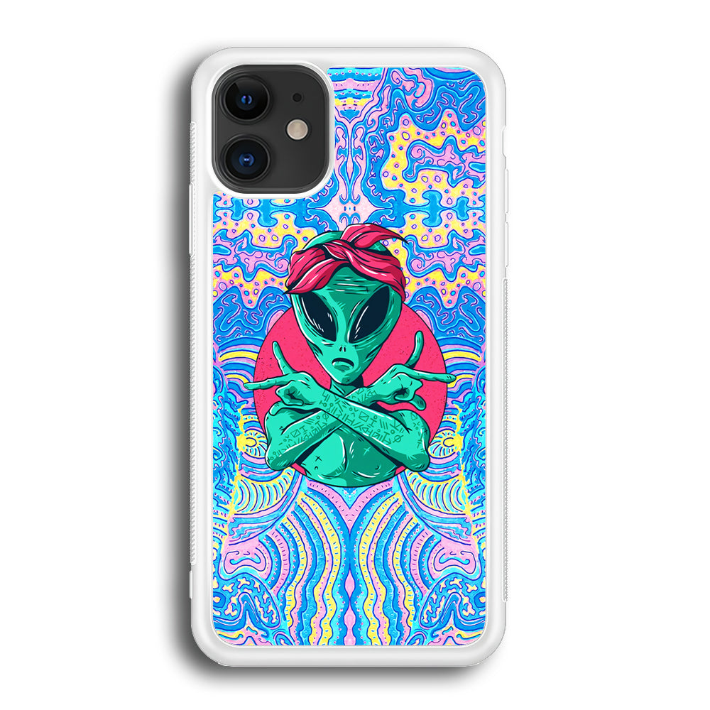 Alien Gangsta Rhythm iPhone 12 Case