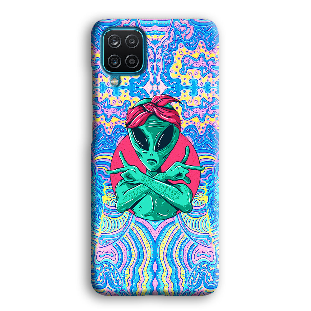 Alien Gangsta Rhythm Samsung Galaxy A12 Case