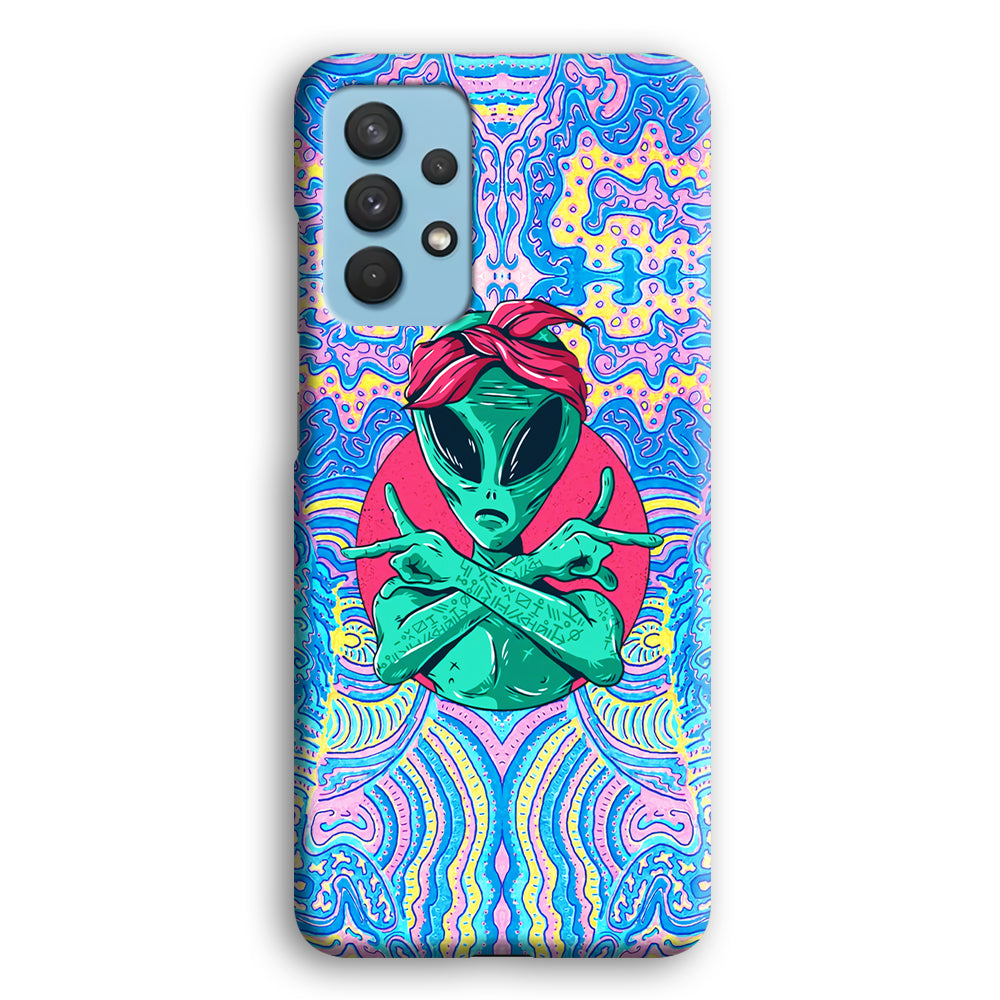 Alien Gangsta Rhythm Samsung Galaxy A32 Case