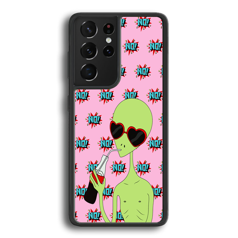 Alien Love Life Samsung Galaxy S21 Ultra Case