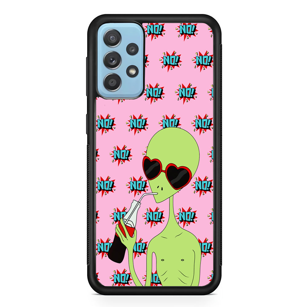 Alien Love Life Samsung Galaxy A52 Case