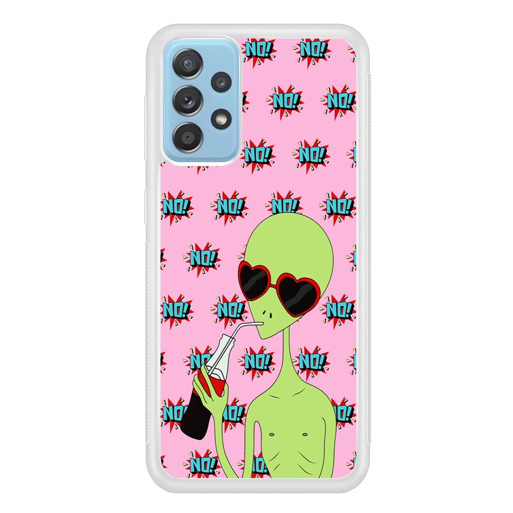 Alien Love Life Samsung Galaxy A72 Case