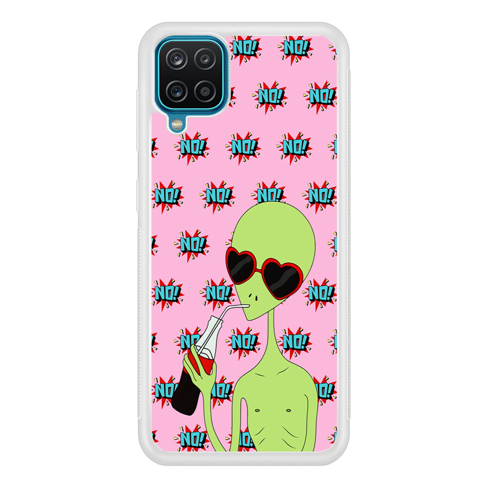 Alien Love Life Samsung Galaxy A12 Case