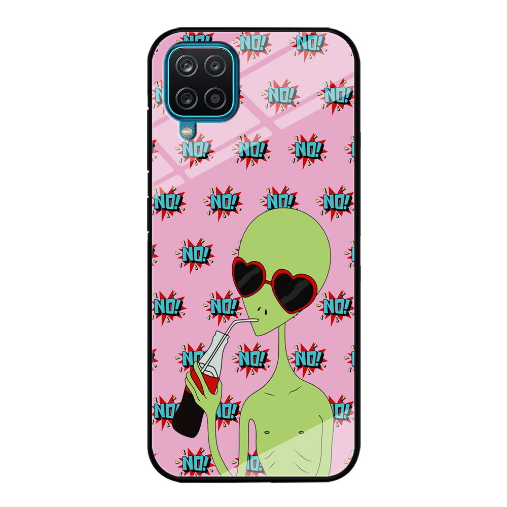 Alien Love Life Samsung Galaxy A12 Case