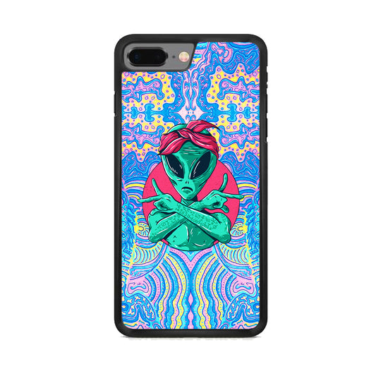 Alien Gangsta Rhythm iPhone 7 Plus Case