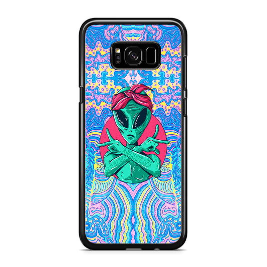 Alien Gangsta Rhythm Samsung Galaxy S8 Case