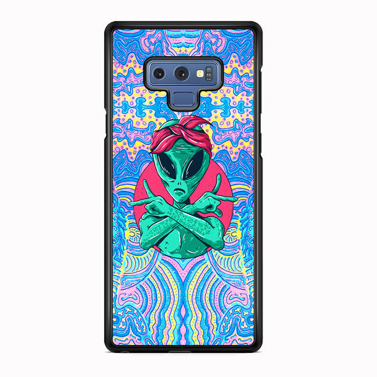 Alien Gangsta Rhythm Samsung Galaxy Note 9 Case