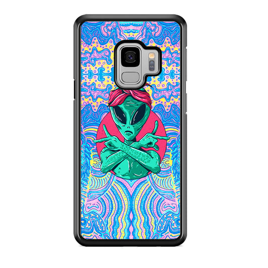 Alien Gangsta Rhythm Samsung Galaxy S9 Case Default Title