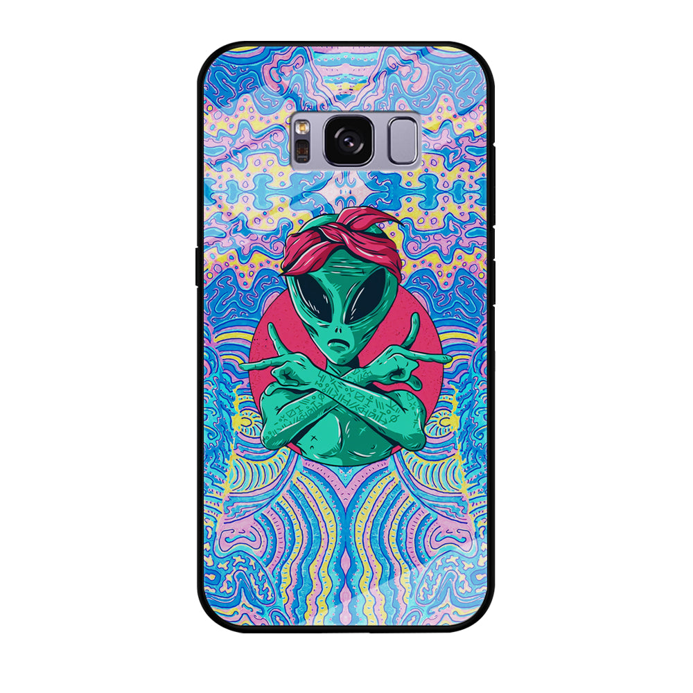 Alien Gangsta Rhythm Samsung Galaxy S8 Case