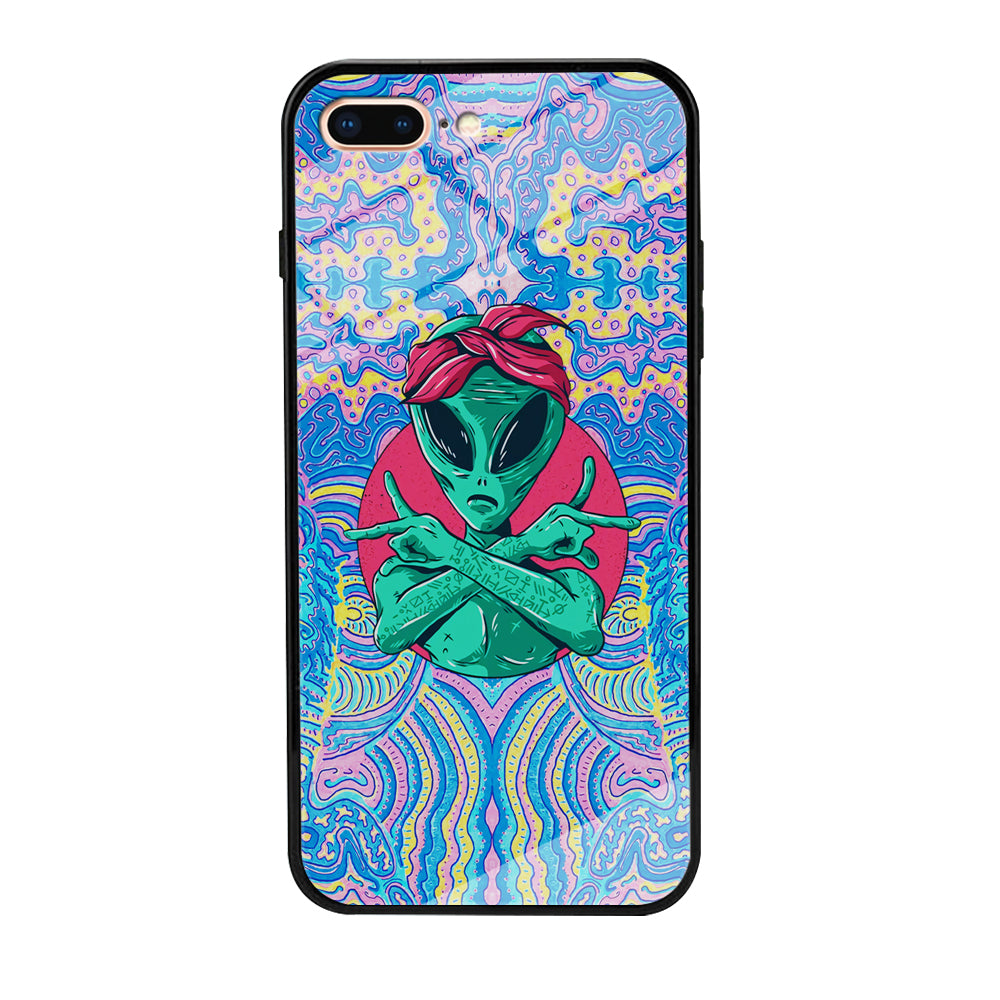 Alien Gangsta Rhythm iPhone 7 Plus Case